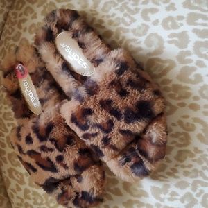 Womens leopard Summer Slides